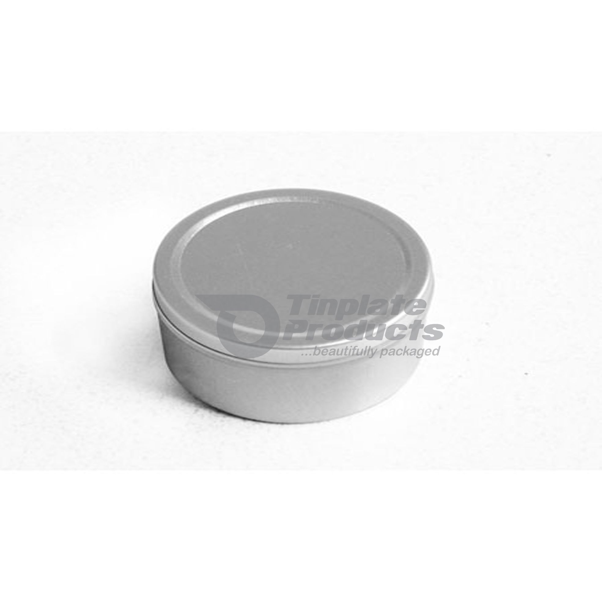 Small Round Metal Tins with Lids - Bespoke Packaging