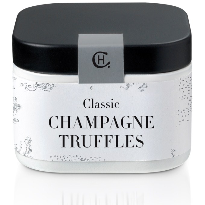 Example Monochrome Design Tin - Hotel Chocolat Truffle Tin